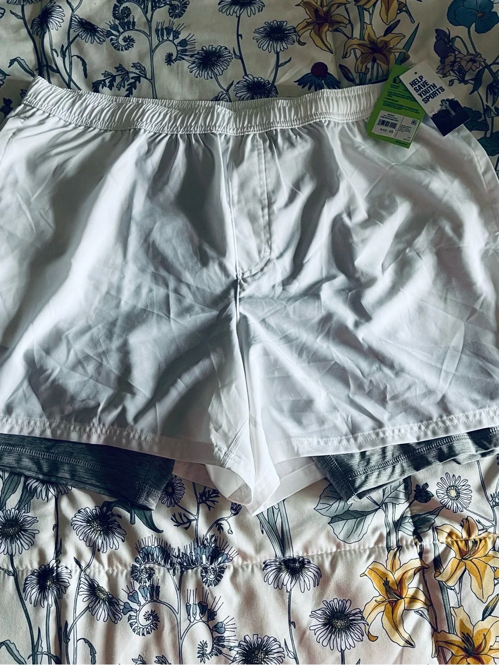 DSG Men’s White Athletic Performance Shorts